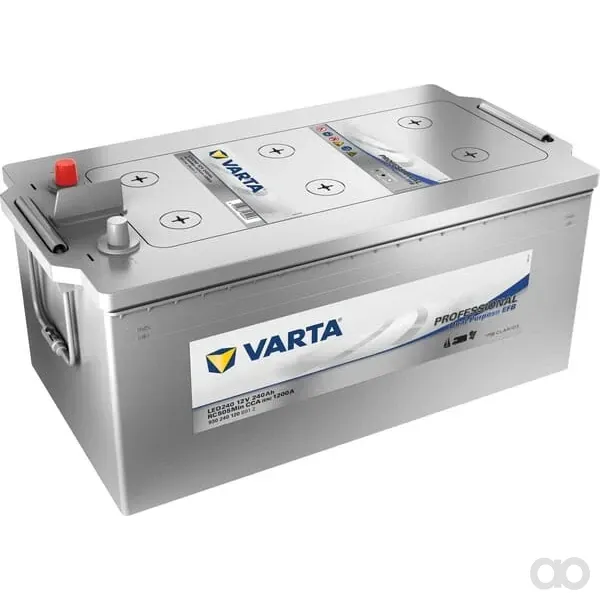 VARTA - 930240120B912 - Batterie Dual Purpose 12V 240Ah 1200A LED240