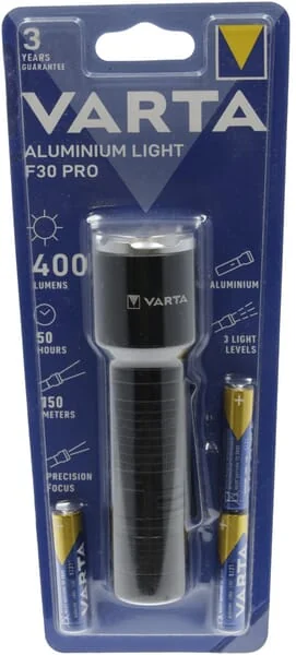 VARTA - VT17608 - Taschenlampe Aluminium Licht F30 PRO