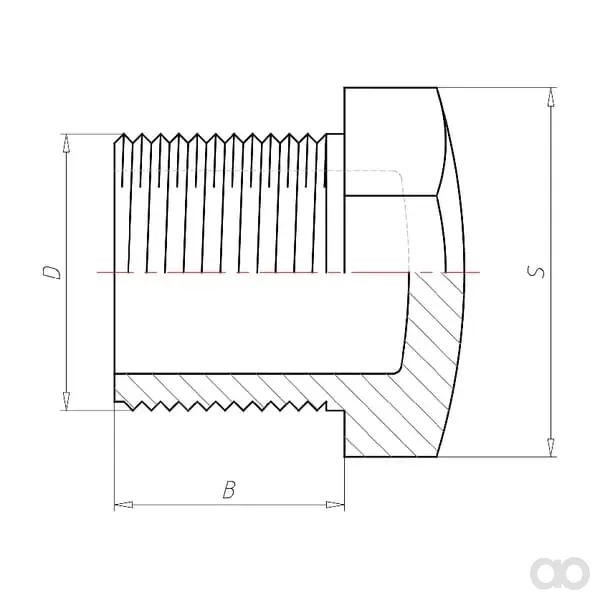 VdL - V345030 - Stopfen 3/8"