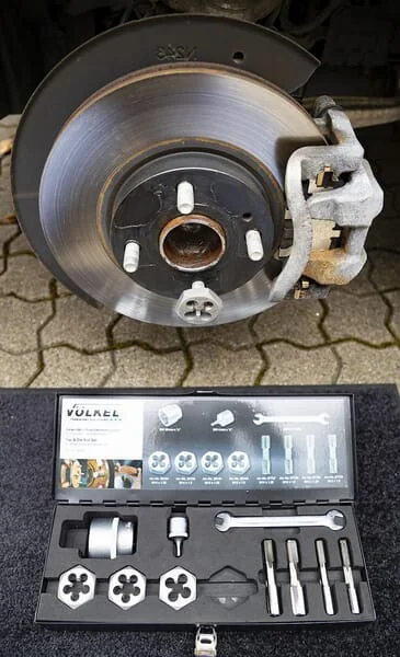 Völkel - 48647VOL - Gewindebohrer Und Sechskant-Muttergewindebohrersatz