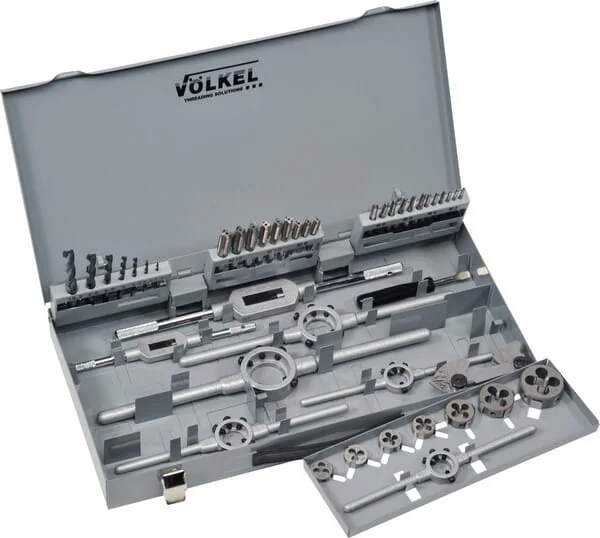 Völkel - RN5312 - Set Gewindebohrer Und Backen 7-Teilig