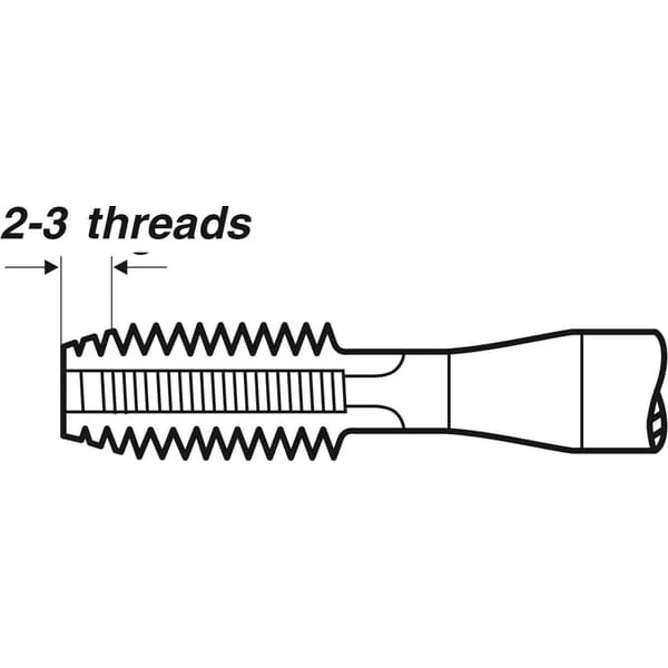 Völkel - TA157A2420 - Maschinengewindebohrer HSS M24x2,0