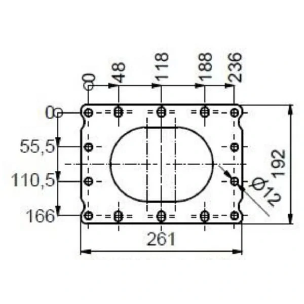 Vogelsang - APK0000190 - Drehkolbenpumpe R136-210S + Gestell