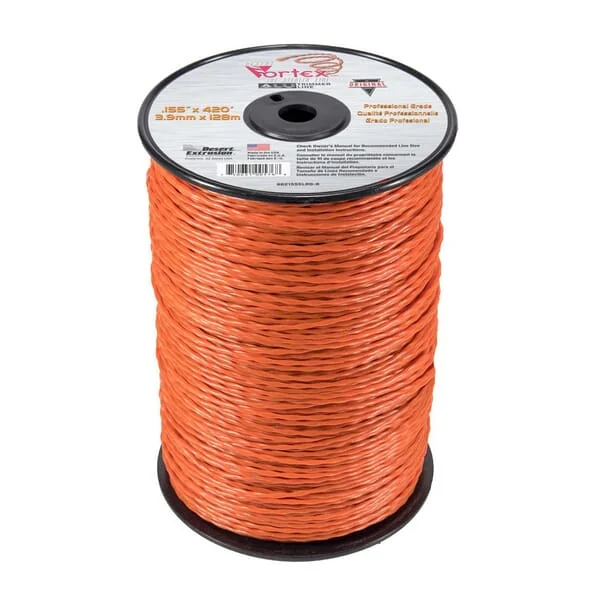Vortex - NL39128VORA - Trimmer-Schnur 3,9mm 128m Twist Vortex Alu