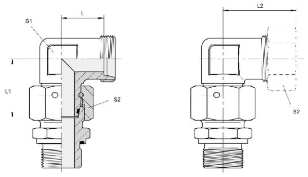Voss - EWVD6L - Verstellstift (Vormontiert) 6L