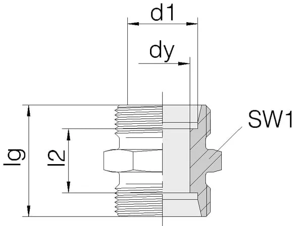 Voss - GS8S - Gerader Adapter (Ohne M/R) 8s