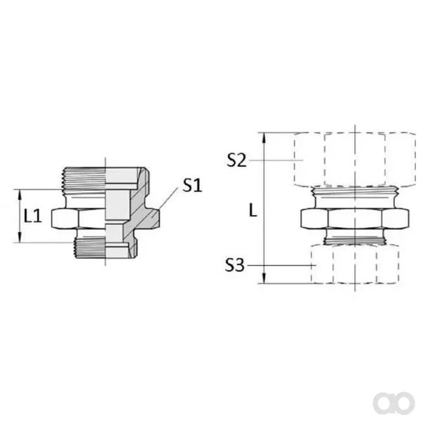 Voss - GV4235L - Kupplung 42L 35L