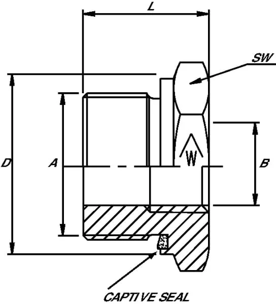 Voss - REDR11234WD - Reduziernippel R1-1/2 R3/4