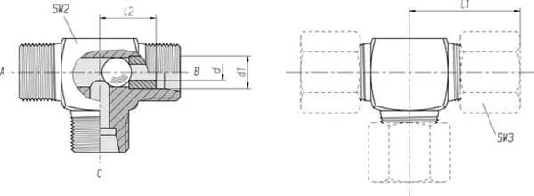 Voss - TWV6S - Wechselventil VOS 6S