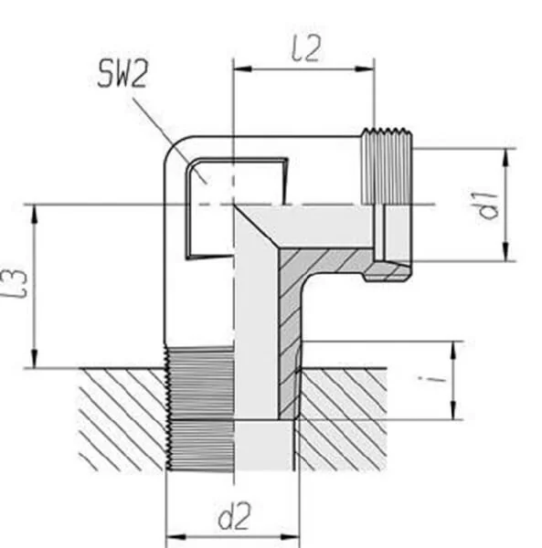 Voss - WES15LM18 - Maennlicher Bogen 15L-M18
