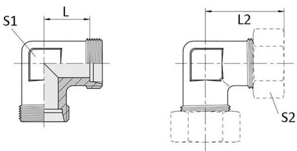 Voss - WS14S - Bogenkupplung 14S