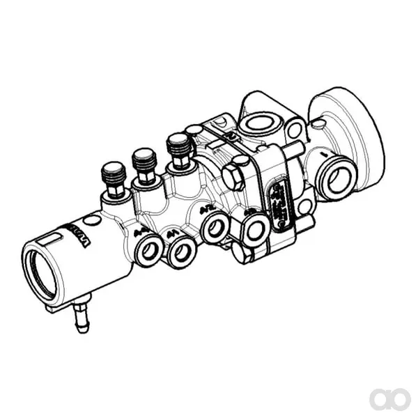 WABCO - 4700153000 - Hydraulisch/Pneumatische Anhaengersteuerung