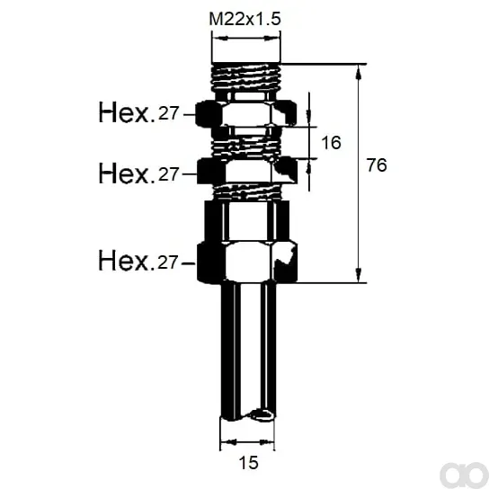 Wabco - 8938212440 - Gerade Kupplung
