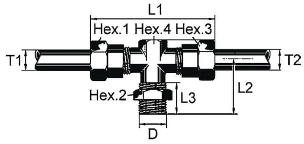 WABCO - 8938500740 - Verbinder