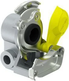 Wabco - 9522010160 - Kupplungskopf Mit Eingebautem Filter M16x1,5 Gelb Seitlich Gewindet