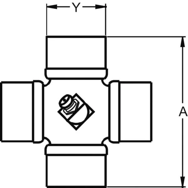 Walterscheid - 280000HE - Kreuzstueck P800