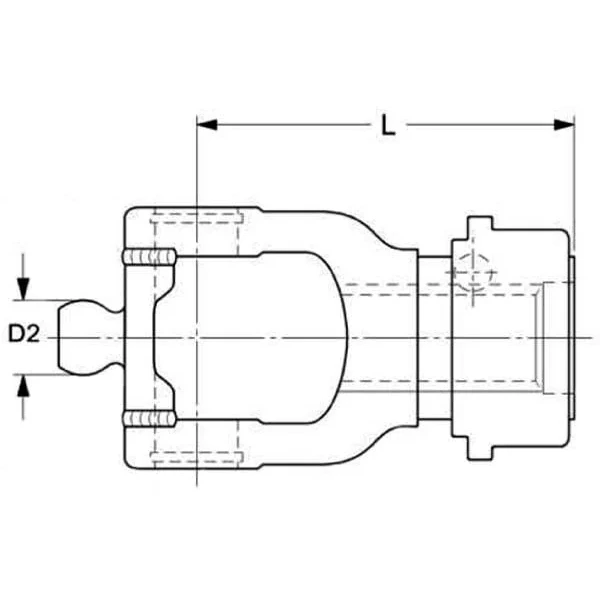 Walterscheid - 3684112M - Backe ASG 1 3/4-20 W2580
