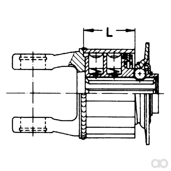 Walterscheid - 5520403120 - Nockenbegrenzer W2300-K34B