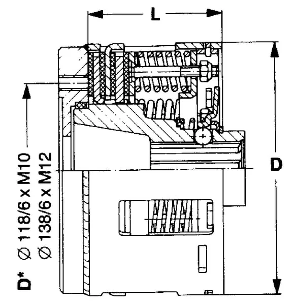 Walterscheid - 5614451150 - Kupplung EK96/4 1-3/4 DANM150
