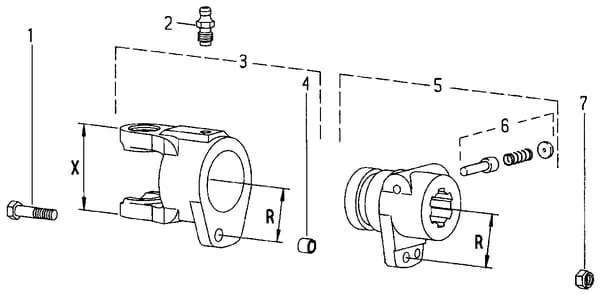 Walterscheid - 571709 - Nabe K61/1-13/8(Rad42-M 6/M8)