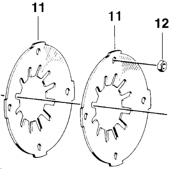 Walterscheid - 661600 - Tellerfeder fuer Rutschkupplung (2.6 mm)