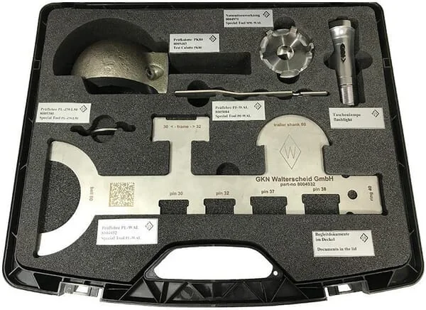 Walterscheid - 8005546 - Pruefmanometer-Satz Fuer Anhaengerkupplungen