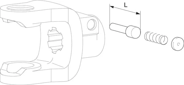 Walterscheid - AG100 - Druckstift