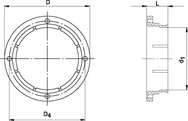 Walterscheid - AG143 - Adapterring GT30-50