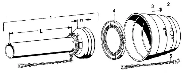 Walterscheid - SD151000IWWZ - PTO-Wellenschutz Innen Grosswinkel-Kappe SD151000