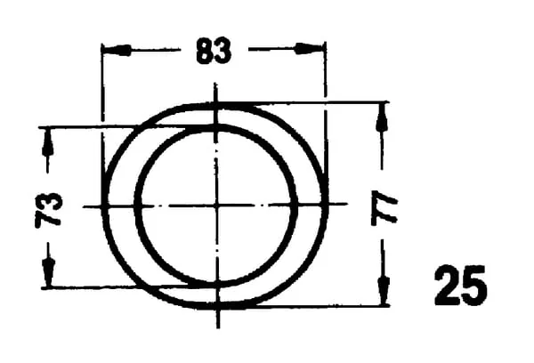 Walterscheid - SD251000D160 - Schutzrohr SD25 D160