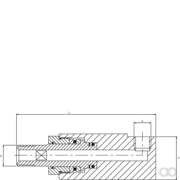 Walvoil - 230308 - Drehkupplung 1/2 90°