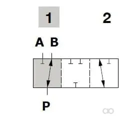 Walvoil - DF103002 - 3-Wege-Ventil DF10/3B-17L