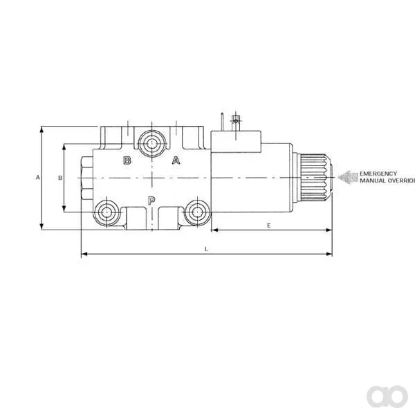 Walvoil - DFE103003 - 3/2 Ventil 12 DC 3A G08 1