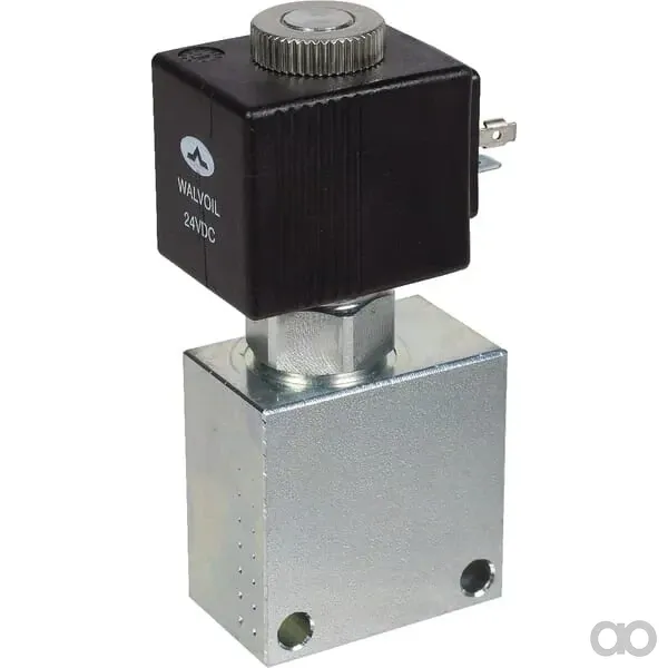 Walvoil - EC08MNC002 - Steuerventil 2/2 EC08M NC 24VDC 3/8" BSP