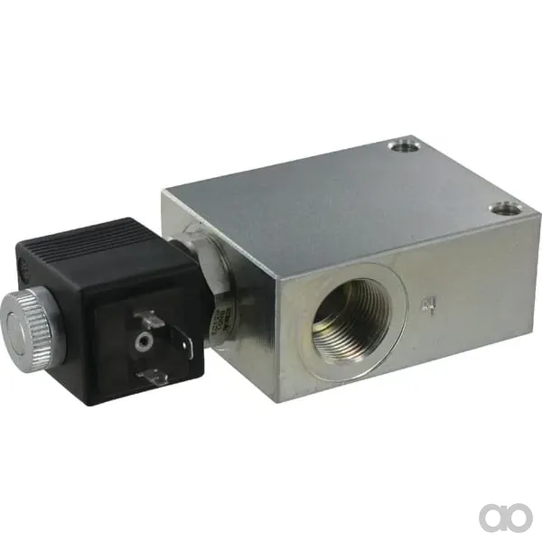 Walvoil - EC12MNO001 - Steuerventil 2/2 EC12M NO 12VDC 3/4" BSP