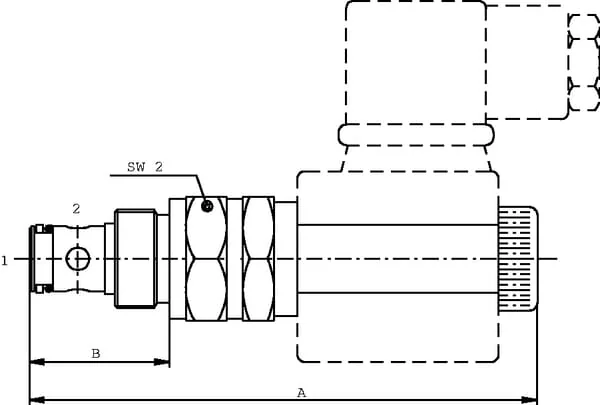 Walvoil - EW08MNO10TB - 2/2-Ventilpatrone NO