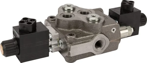 Walvoil - SD51017 - Lenkschieber SD5 1x18ES3/AET 12Vdc, 1 Sektion