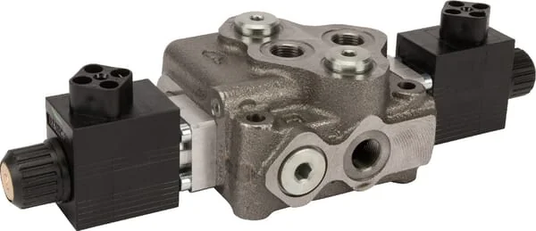Walvoil - SD51017 - Lenkschieber SD5 1x18ES3/AET 12Vdc, 1 Sektion