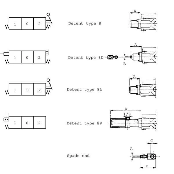 Walvoil - SD95A8L - Arretierung 8L SD4/5/6