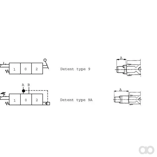 Walvoil - SD95A9P4 - Arretierung 9 fuer SD 5 Kolben