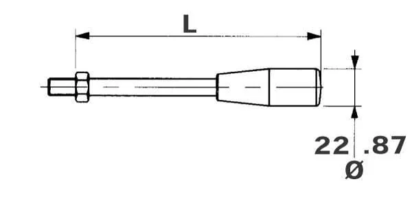 Walvoil - SD95L01 - Griff AL01 8x120