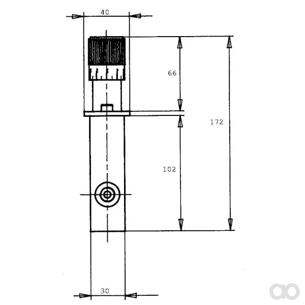 Walvoil - SV70B - Servodrehknopf SV70-B/001A-001A