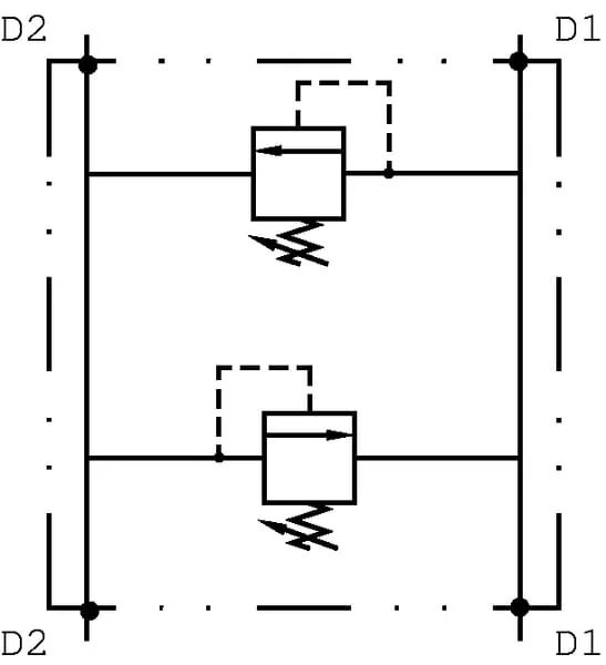 Walvoil - VADDL20001 - Entlastungsventil A-08-S-A-3/4 BSP 3/4 BSP