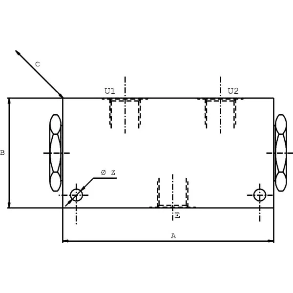 Walvoil - VDFR05003 - Strangverteiler 12 l/min 3/8