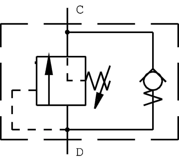 Walvoil - VDSDB05001 - Reihenfolgeventil 3/8