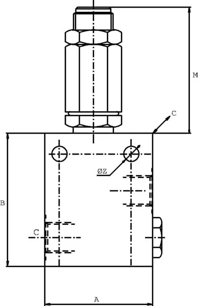 Walvoil - VDSDB25001 - Sequenzventil A 16 S A 1
