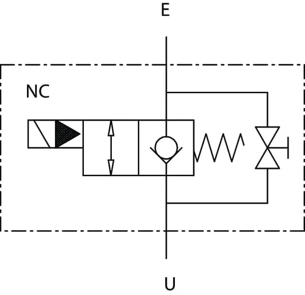 Walvoil - VEB12001 - 2/2 Ventil VE/B 34 NC