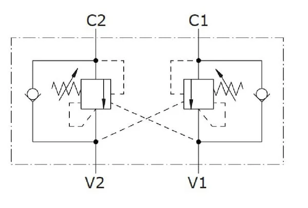 Walvoil - VODL05004ST - Gegengewicht N1116 3/8 G5p4