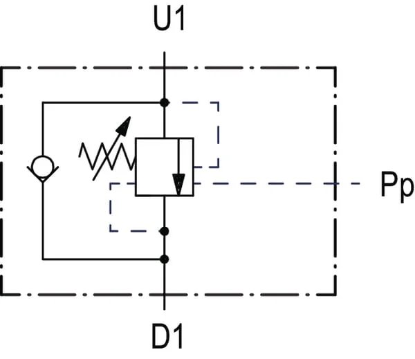 Walvoil - VOSLP05001ST - Gegengewicht N1116 3/8 G5p4