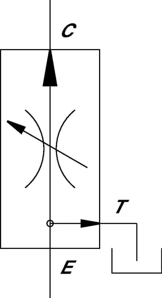 Walvoil - VPR3ET20001ST - 3-Wege-Durchflussregelventil Stahl